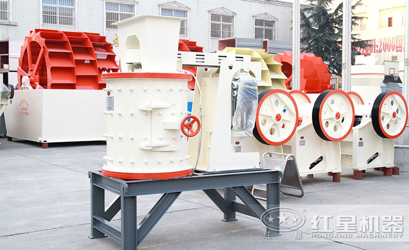 小型復合式粉碎機械